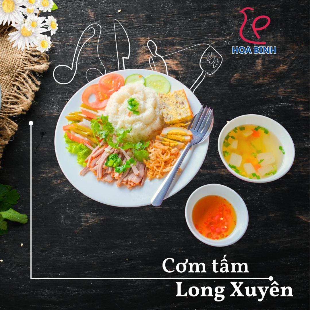 Hoa Binh 1 Hotel Long Xuyên Exteriér fotografie